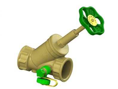 JS Freistromventil, Muffenanschl. M.E., T. SP., N40,1 1/2, R-MS, VGW