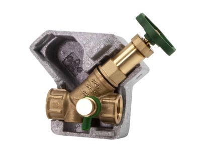 JS Freistromventil, Muffenanschl. M. ENTL., . STEIG. SP, . DS, N15, VGW