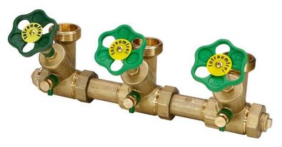 JS ATV-VERTEILER, STEIG. Spindel 3-FACH, N25, ING. 1", B.A. 1 1/2"