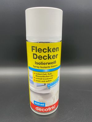 Decotric (Baufan) Fleckendecker Isolierweiß 400ml weiß deckend Isolierspray
