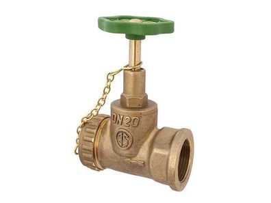 JS Kesselentleerventil, DN20 Eingang IG 3/4", USGANG K.U.K. 1"