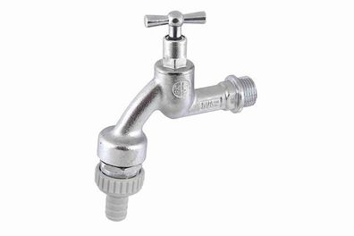 JS Auslaufventil MIT RB, V, V KNEBEL-OT,1/2", ATT CHROM, VGW