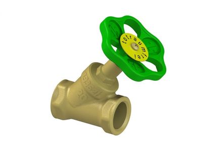 JS Schraegsitzventil, . Entleerung Steigende Spindel, N15, G 1/2"