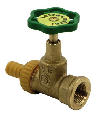 JS Kesselentleerventil, DN15 Eingang IG 1/2", USGANG SV 3/4"