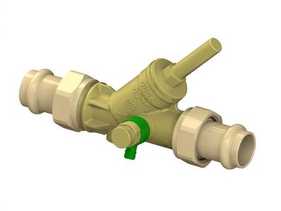 JS Rueckflussverhinderer, M. ENTL. PRESS AG MULTI, N20, RESS 22, VGW