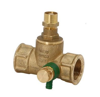 JS Durchgangsventil, Uffenanschl. M.E., T. SP., Teckschl., N25, G1"