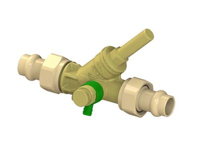 JS Rueckflussverhinderer, M. ENTL. PRESS AG MULTI, N15, RESS 15, VGW