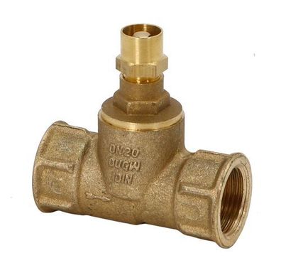 JS Durchgangsventil, Uffenanschl. O.E., T. SP., Teckschl., N25, G 1"