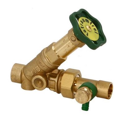 JS Freistromventil, MIT ENTL. IN VSB AUSG, . ST. SP, N15, OET15, VGW