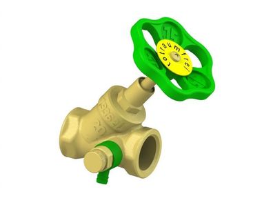 JS Schraegsitzventil, . Entleerung Steigende Spindel, N10, G 3/8"