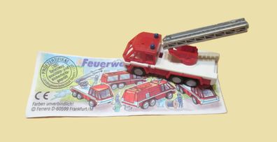 Feuerwehr im Einsatz 1995, rehleiter + Beipackzettel