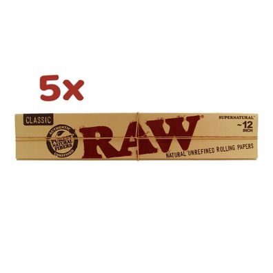 RAW Classic Huge 30cm Papers 5x 20 Blatt