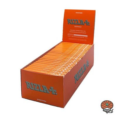 Rizla Orange Blättchen (50 Hefte)