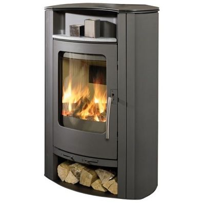 Koppe Caron Aqua II Wasser Kaminofen 10 kW Gussgrau