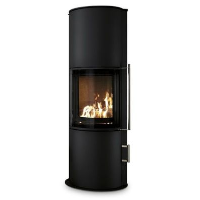 Koppe Nexus Aqua 180° Panorama Wasser Kaminofen 11kW Schwarz