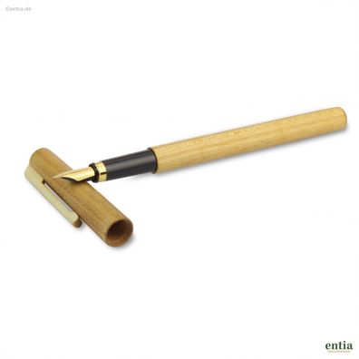 Füller aus Kirschbaumholz mit Ahorn-Clip