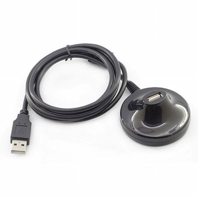 E20C USB Verlängerungskabel USB 2.0 Typ A Stecker - Typ A Buchse Standfuß 1,5m