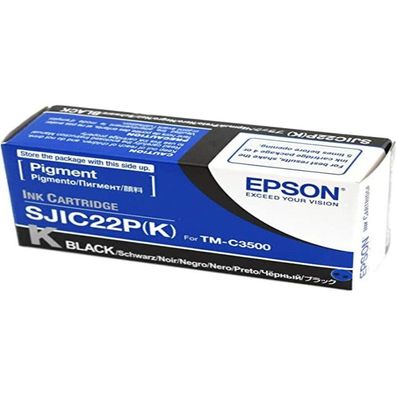 Epson Ink Black Schwarz (C33S020601) SJIC22P(K)