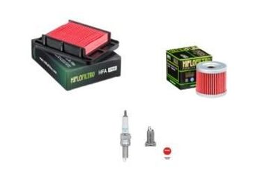 Wartungssatz Ölftilterset Zündkerze spark splug passt an Suzuki Gsx-R 125 17-20