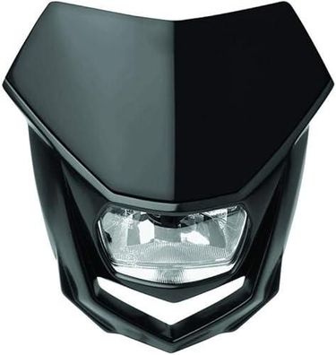 Lichtmaske Halo Verkleidung Lampenmaske headlight passt an Ktm Exc 125 schwarz
