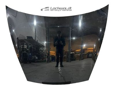 Motorhaube Porsche Cayenne GTS 957 9PA Facelift 07-10 L041 Schwarz