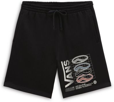Vans Herren Shorts Commercial Dna Relaxed Fleece Short Black