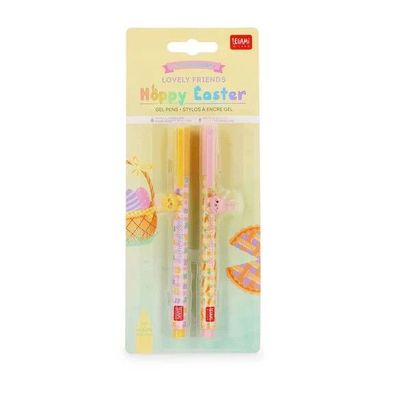 Legami löschbarer Gelstift „Hoppy Easter“ - Lovely Friends - Set of 2