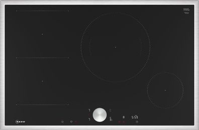 T58STS1L0 N 90, Autarkes Kochfeld schwarz/edelstahl, 80 cm