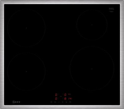 T46SBE1L0 N 50, Autarkes Kochfeld schwarz/edelstahl, 60 cm