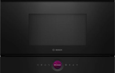 BEL7321B1 Serie 8, Mikrowelle schwarz, mit Grillfunktion