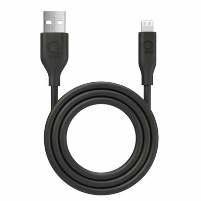 Qware USB Kabel kompatibel mit iPhone – 12W Lade- und Datenkabel 1 Meter