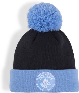 Puma Mid Crown Cuff Beanie MCFC ESS Pom Pom Beanie 025613