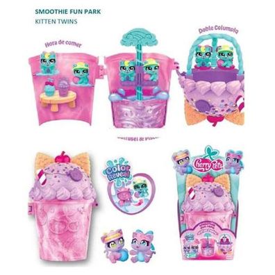 Playset Magicbox Smoothie Fun Parks Kitten Twins 14,5 X 25 X 8,5 cm
