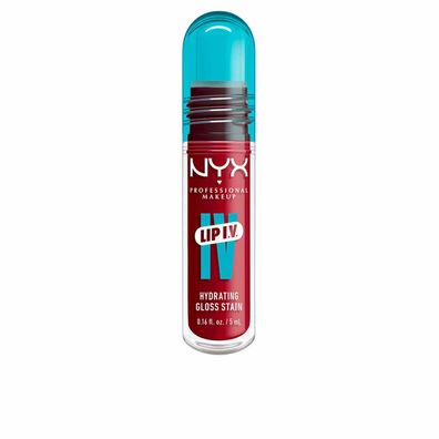 NYX Professional MAKEUP Lipgloss Lip IV Gloss Serum 11 Red-y. Set. Wet!, 5 ml