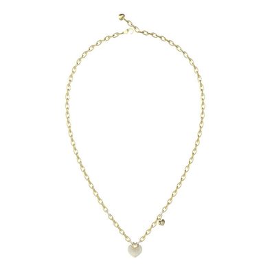 Vergoldete Halskette mit Herzen Crazy In Love JUBN05212JWYGT/U