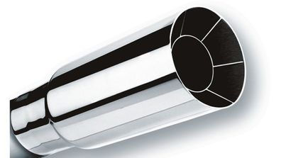 Universal Borla Endrohr Intercooled 2,5" (63,5mm) Edelstahl schraubbar