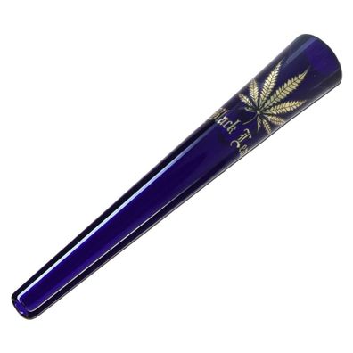 Black Leaf Glasshillum blau - L 230mm