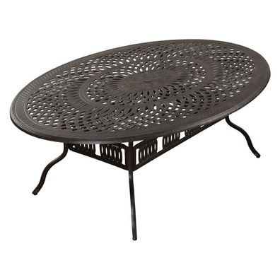 Inko Gartentisch Terrassentisch Esstisch Alu-Guss bronze Form/Größe nach Wahl