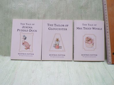 Beatrice Potter The tale Mrs Tiggy Winkle The Tailor of Gloucester Jemima Puddle-Duck