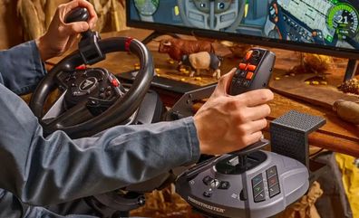Thrustmaster SimTask FarmStick X Multifunktionaler Joystick für Farming, für Xbox und