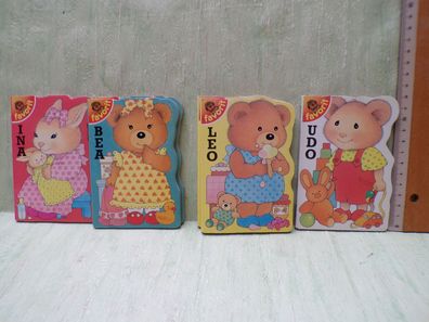 4x Bilderbuch Favorit Ina Bea Leo Udo Meine Schmusetiere Günter Neidinger
