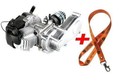 Nitro Motors Dirtbike Motor 49cc 2-Takt Getriebe Vergaser Alu Easy Starter Quad
