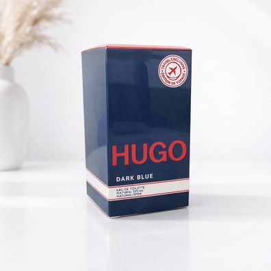 HUGO Dark Blue Eau de Toilette Spray - 75 ml Neu & Ovp