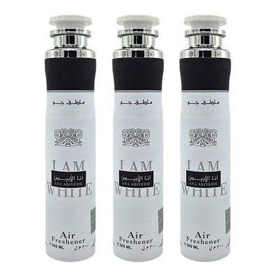 Lattafa Raumduft Set Lufterfrischer Ana Abiyedh 3x300ml=900ml
