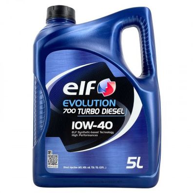 Elf Evolution 700 Turbo Diesel 10W-40 5 Liter