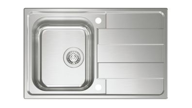 Einbauspüle Riva 1, Spüle, Edelstahl