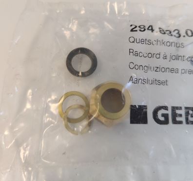 Geberit Quetschkonus 294.833.00.1 Set mit Dichtungen 3/8 Zoll