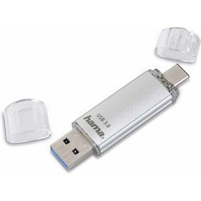 hama USB-Stick C-Laeta silber 256 GB