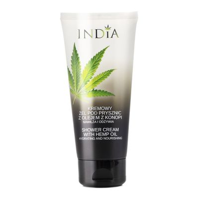 INDIA Cosmetics Hanf Duschgel 200 ml