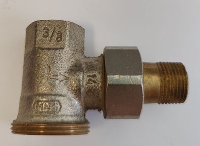 MNG Eckventil Rohkörper 3/8" ohne Ventileinsatz DN 10 V2000ESX10